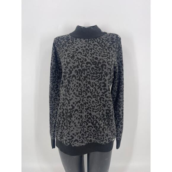 Calvin Klein Womens Leopard print Sweater (B18#8) - Picture 1 of 13